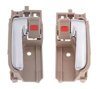 Pour Toyota Pour Corolla 2003 2004 2005 2006 2007 2008 2009 Poignée Porte Intérieure Gauche Droite Chromée Beige 69205-02090 69206-02090 Poignée De Porte De Voiture(Left and Right 2pcs)