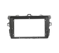 pour Toyota pour Corolla 2007-2013, Façade D'autoradio 9 Pouces, Lecteur MP5, Cadre 2 DIN Panneau D'autoradio(Grey Frame)