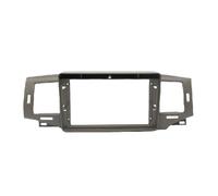 pour Toyota pour Corolla G pour Alitis 9 E120 2002-2006 Façade D'autoradio 9 Pouces avec Lecteur MP5 Android Autoradio 2 DIN Et Cadre Tableau Bord QAQMHVCVB(Brown Frame)