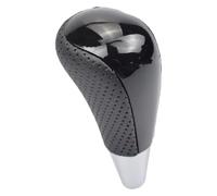 Pour Toyota Pour Corolla Pour Camry Pour Harrier Pour Fortuner Pour Crown Pour Land Cruiser Levier Changement Vitesse Automatique Couvercle Pommeau Levier Vitesse(Black Leather-hole)