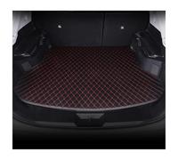 pour Toyota pour Crown 2010-2014 2015-2018 - Tapis Coffre sur Mesure Cuir PU Accessoires Détails Intérieurs Moquette Tous Modèles Tapis Coffre Voiture(Black Red,2010-2014)