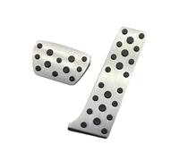 Pour Toyota Pour Crown S235 2023-2025 Repose-pieds Antidérapants Pour Frein Embrayage Pédales Couvercle Réservoir D'essence Pedale Repose Pieds Voiture(Argent)