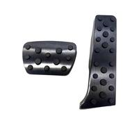 Pour Toyota Pour Crown S235 2023-2025 Repose-pieds Antidérapants Pour Frein Embrayage Pédales Couvercle Réservoir D'essence Pedale Repose Pieds Voiture(Noir)