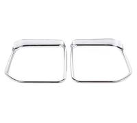 Pour Toyota Pour FJ Pour Cruiser 2007-2021 Rétroviseur Pluie Sourcil Cadre Couverture Garniture Extérieur Côté Aile Coques Rétroviseurs Latéraux
