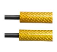 Pour Toyota Pour Harrier 3rd 2013-2020 XU60 Support Levage Capot Tige Piston Barre D'hélice Ressorts Amortisseurs Hydrauliques Vérins À Gaz Amortisseurs(Carbon Fiber Yellow)