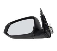 Pour Toyota Pour Hilux 2015-2024 5 Broches Auto Rétroviseur Latéral Assemblage Noir Porte Pièces De Rétroviseur Latéral Rétroviseur Extérieur