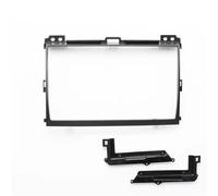 pour Toyota pour Land Cruiser pour Prado 120 2002-2009 Façade D'autoradio 9 Pouces avec Lecteur DVD Intégré Au Tableau De Bord RESPUNEKBAH(Frame)