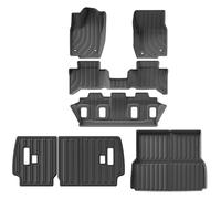 pour Toyota pour Land Cruiser pour Prado J250 LC250 2024 5 Places Version Américaine Tapis De Sol Coffre TPE Côté Gauche Tapis de Sol Automobile(Lhd 7p)