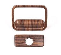 Pour Toyota Pour Land Pour Cruiser Pour Prado FJ150 150 2010-2019 Grain Bois Pin Décoration Intérieure Voiture Garniture Cadre Autocollants Intérieur Automobile(Style9)