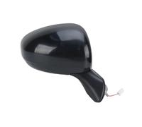 Pour Toyota Pour Prius 2010-2015 3 Broches Rétroviseur Assemblage Apprêt Noir Manuel Pliant Rétroviseur Latéral Accessoires De Voiture Rétroviseur Extérieur