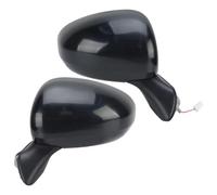 Pour Toyota Pour Prius 2010-2015 3 Broches Rétroviseur Assemblage Apprêt Noir Manuel Pliant Rétroviseur Latéral Accessoires De Voiture Rétroviseur Extérieur