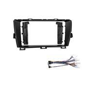 pour Toyota pour Prius 2010 Autoradio 9 Pouces Lecteur MP5 Android Stéréo Format 2 DIN Façade Et Cadre D'installation DYDGUTUFB(with Cable,LHD)