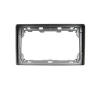 pour Toyota pour ProAce 2013 2014 2015 2016 9 Pouces 2 Din Autoradio Fascia Stéréo Lecteur Audio Panneau DVD Dash Kit Cadre Console Centrale Support CFCKHPTHAZ(Argent)