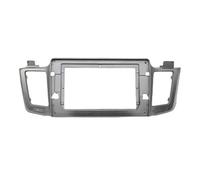 pour Toyota pour RAV4 2013-2018 Façade D'autoradio 10,1 Pouces avec Boîtier CANbus Et Décodeur Compatible Android Panneau De Bord PYPFQUMQGR(Only Frame Silver)