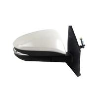 Pour Toyota Pour RAV4 2014 2015 2016 2017 2018 5PINS Ou 9PINS Rétroviseur Gauche Et Droit Ensemble De Retroviseur Complet(5pin Glossy white RH)