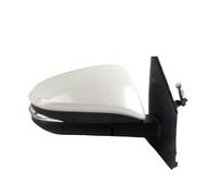 Pour Toyota Pour RAV4 2014 2015 2016 2017 2018 5PINS Ou 9PINS Rétroviseur Gauche Et Droit Ensemble De Retroviseur Complet(9pin Glossy white RH)