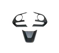 Pour Toyota Pour RAV4 2019-2021 Intérieur Voiture Bois Pêche Poignée Porte Intérieure Couverture Accoudoir Moulage Garniture Autocollant Bande Accessoire Voiture Interieur(Shape 3)