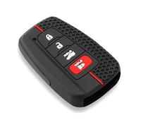 pour Toyota pour Rav4 pour Corolla pour Camry pour Avalon Accessoires De Voiture Coque De Protection en Silicone Noir