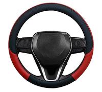 pour Toyota pour Rav4 pour Wildlander pour RAV4 pour Le pour AWD pour GTQ6440 Housse Volant Voiture en Cuir Micro Fiber Housse Volant Voiture(Rouge)