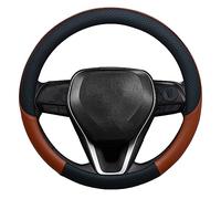 pour Toyota pour Rav4 pour Wildlander pour RAV4 pour Le pour AWD pour GTQ6440 Housse Volant Voiture en Cuir Micro Fiber Housse Volant Voiture(Brun)