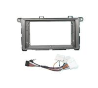 pour Toyota pour Sienna 2011-2015 Cadre Autoradio Android 9 Pouces 2DIN avec Façade Et Faisceau De Câbles QAQMHVCVB(Frame Cable)