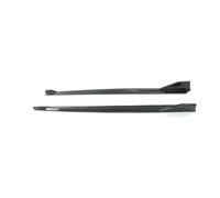 Pour Toyota Pour Supra A90 A91 Extension De Jupe Latérale De Voiture Style AG Noir Brillant Aspect Fibre De Bone Jupes Latérales Voiture