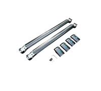 pour Toyota pour Tacoma 2024 2025 Les Barres Transversales Rail Bagages Toit Transporteur Cargaison Galerie Porte-Bagages sur Le Toit(Black Set)