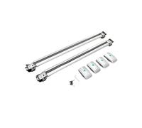 pour Toyota pour Tacoma 2024 2025 Les Barres Transversales Rail Bagages Toit Transporteur Cargaison Galerie Porte-Bagages sur Le Toit(Silver Set)