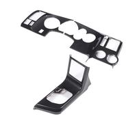 Pour Toyota Pour Tundra 2007-2013 Ensemble De Garnitures De Cadre Et De Couvercle De Console Centrale De Tableau De Bord De Voiture HLWXMDZ(Carbon Fiber Texture)