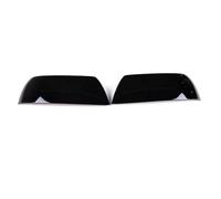 Pour Toyota Pour Tundra Crew Max 2008-2021 Pour Sequoia ABS Rétroviseur Décoration Housse De Protection Accessoires Extérieurs FIXCOR(Black)