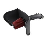 Pour Toyota Pour Tundra Pour Sequoia 5.7L V8 2012 2013 2014 2015 2016 2017 2018 2019 2020 2021 Kit D'admission D'air Froid Filtre À Air Tuyau D'admission(BLACK w RED FILTER)