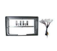 pour Toyota pour Verso R20 2009-2018 Façade 9 Pouces pour Autoradio MP5 Android Système Stéréo Panneau De Finition Cadre De Tableau De Bord POMPOMPUR(Frame with Cable)