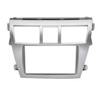 pour Toyota pour Vios 2007-2012 pour Belta 2005-2008 pour Yaris Berline 2006-2012 2 DIN Autoradio Lecteur DVD Cadre Fascia PYPFQUMQGR