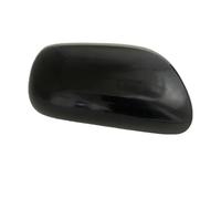 Pour Toyota Pour Yaris 2007-2013 Coques De Rétroviseur Gauche/droite Couvercle De Remplacement Noir Non Peint 87945-0D907 87915-0D907 FIXCOR(Black Right)
