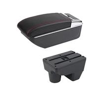 Pour Toyota Pour Yaris Boîte D'accoudoir Boîte D'accoudoir Voiture Boîte De Rangement Centrale Modification USB Charge Cendrier Accessoires De Voiture Voiture Accoudoir Boîte(B1 NO USB)