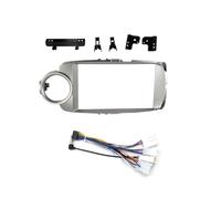 pour Toyota pour Yaris pour Vitz P130 2012-2017 Cadre Façade D'autoradio 9 Pouces 2DIN Faisceau Câbles Stéréo Adaptateur Câble d'alimentation CFCKHPTHAZ(Frame Cable-LHD)