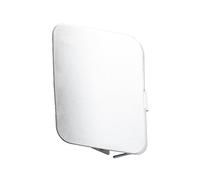 pour Toyota RAV4 2006-2008 53286-42931 53285-42930 Cache-Crochet de remorquage de Pare-Chocs Avant (côté conducteur argenté)