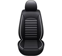pour Toyota RAV4 Hybrid 2016-2021 Corolla iM 2017-2018 Housse de Siège de Voiture en Cuir,Housse de Siege Avant et Arrière Coussin de SièGe Respirant Protection Housse,C/Black and White