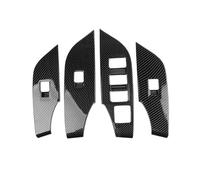 Pour Toyota RAV4 XA50 2019 2020 2021 2022 2023 2024 RAV 4 Hybride Voiture Vitre Interrupteur Lève-vitre Bouton Garniture Accessoires CRRYUQWWM(Left-Hand Drive,B)