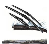 pour Toyota Yaris MK2 Hatchback 2005 2006 2007 2008 2009 2010 2011 Fabriqué au Japon Balais d'essuie-Glace Avant arrière Brosses Crochet en J Bouchon de Recharge en Caoutchouc