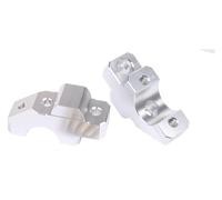 pour Tracer 900 pour GT pour Tracer 900 900GT FJ09 Moto Guidon Barre De Montage Barre De Montage Poignée Pince Montée Rehausser Extension Riser De Guidon(Argent)