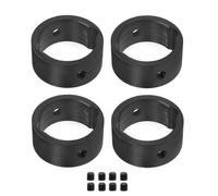 Pour Traxxas 1/5 Pour X-MAXX 1/6 Pour XRT 4 Pièces Manchon Coupelle D'entraînement Différentiel Métal Renfort Coupelle D'entraînement Mise À Niveau Voiture RC RC Composants(Black)