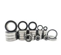Pour Traxxas 1/5 Pour X-Maxx 8S V1 Kit De Roulements Complet 35 Pièces En Acier Chromé Noir Scellé Pré-graissé Pour Voiture RC Moyeux RPM Améliorés RC Roulement Billes