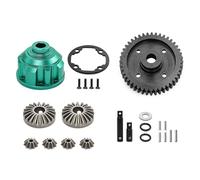 Pour Traxxas 1/8 Pour Maxx Pour Slash 1/10 8980 Kit Différentiel Central Complet En Métal Pièces Mise À Niveau Pour Voiture RC Accessoires Pièces Améliorations RC(Green)