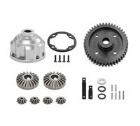 Pour Traxxas 1/8 Pour Maxx Pour Slash 1/10 8980 Kit Différentiel Central Complet En Métal Pièces Mise À Niveau Pour Voiture RC Accessoires Pièces Améliorations RC(Silver)