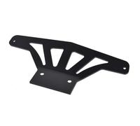 Pour Traxxas 2 Pour Rustler Pour Bandit Pour VXL Pour Stampede 1/10 Pare-chocs Roues Motrices Avant En Aluminium Pièces Mise À Niveau Réparation Accessoires Remplacement Pare-chocs RC(Black)
