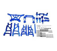 pour Traxxas 2WD pour Slash pour Rustler pour Stampede 1/10 Amélioration Aluminium Kit Bras Châssis Fusée D'essieu Arrière Voiture RC Pièces Réparation Bras Oscillant Vertical