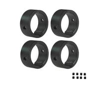 Pour Traxxas 4 Roues Motrices Pour XRT 8S-78086-4 1/6 Coupelle Joint Renforcée Alliage D'aluminium Transmission Extérieure Accessoires Mises À Niveau Voiture RC Pièces De Voiture(Black)