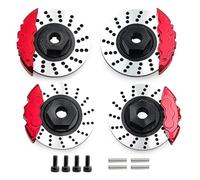 pour Traxxas 4 Tec 2.0 Disque Frein Aluminium avec Étrier Rouge TRF10P202 - Pièces Rechange Modèles Réduits RC Amélioration Modification Réparation RC Améliorations Modèles