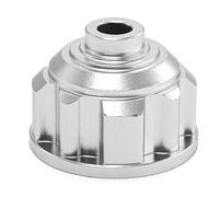 Pour Traxxas 6S Pour Maxx Pour Slash 1/8 Carter De Différentiel Avant Central Et Arrière En Alliage D'aluminium Pièce RC RC Crawlers Pièces(Silver)
